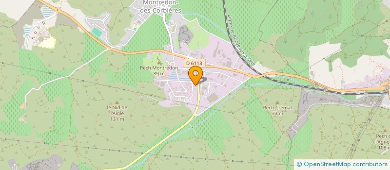 localisation de l'entreprise MONSIEUR MARC DUBERNET à MONTREDON-DES-CORBIERES