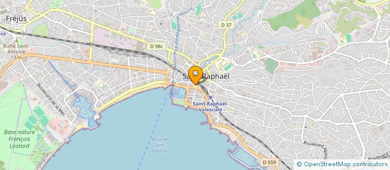 localisation de l'entreprise MONSIEUR MARC DUBOIS à SAINT-RAPHAEL