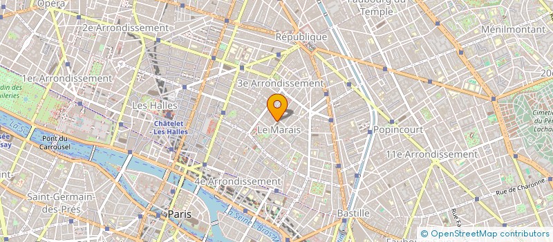 localisation de l'entreprise MONSIEUR MARC DUBOIS  PARIS