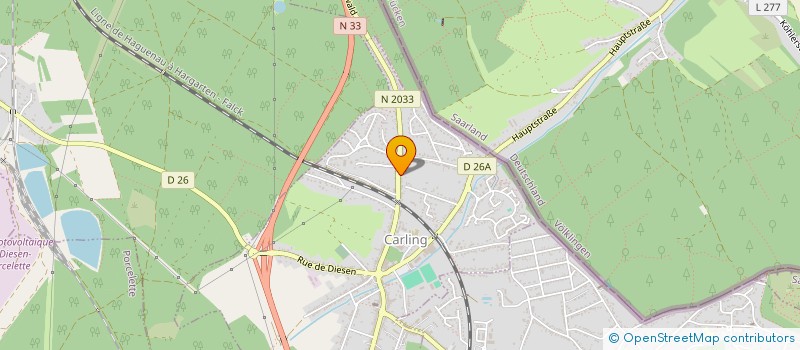 localisation de l'entreprise MONSIEUR MARC DUBOIS  CARLING