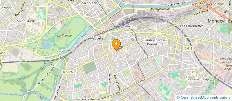 localisation de l'entreprise MONSIEUR MARC DUBOS  CAEN