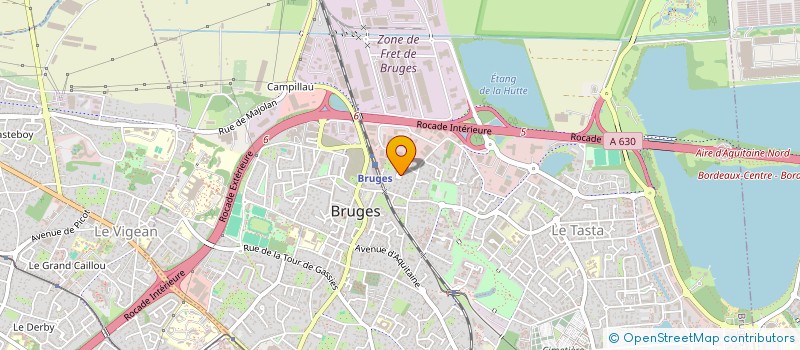 localisation de l'entreprise MONSIEUR MARC DUBOURG à BRUGES