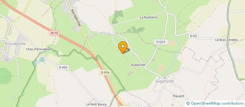 localisation de l'entreprise MONSIEUR MARC DUCHEMIN  JOGANVILLE