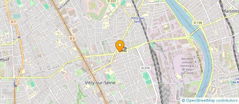 localisation de l'entreprise MONSIEUR MARC DUCHENE à VITRY-SUR-SEINE