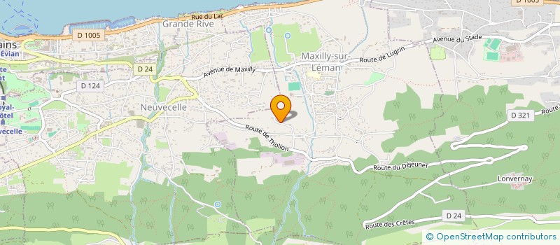 localisation de l'entreprise MONSIEUR MARC DUCRET à MAXILLY-SUR-LEMAN