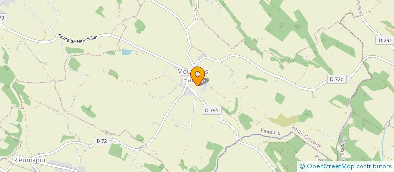 localisation de l'entreprise MONSIEUR MARC DUGENY  BELESTA EN LAURAGAIS