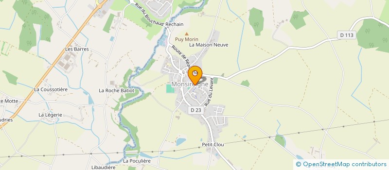 localisation de l'entreprise MONSIEUR MARC DUJARDIN  MONSIREIGNE