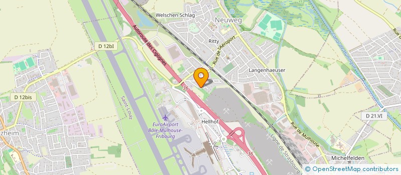 localisation de l'entreprise MONSIEUR MARC DUMOULIN  SAINT-LOUIS