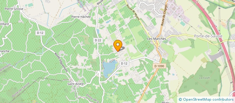 localisation de l'entreprise MONSIEUR MARC DUPARAY à PORTE-DE-SAVOIE