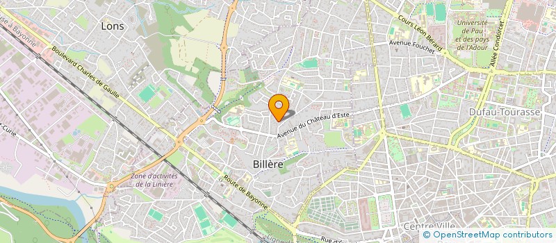 localisation de l'entreprise MONSIEUR MARC DUPAS à BILLERE