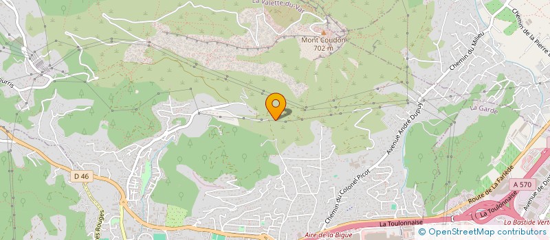 localisation de l'entreprise MONSIEUR MARC DUPUY  LA VALETTE-DU-VAR