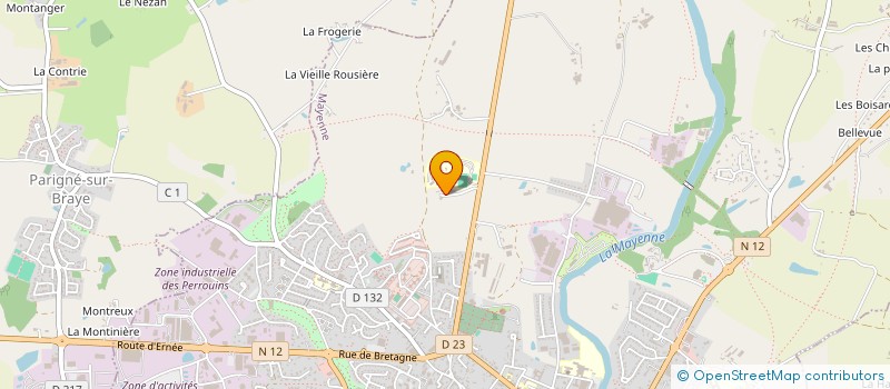 localisation de l'entreprise MONSIEUR MARC DUQUESNE à MAYENNE
