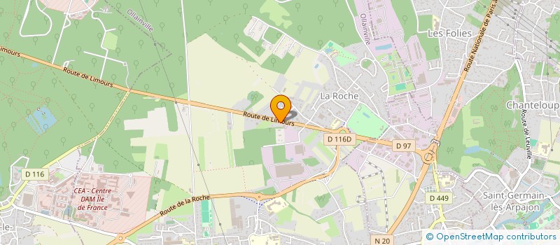 localisation de l'entreprise MONSIEUR MARC DURAND  OLLAINVILLE