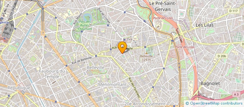 localisation de l'entreprise MONSIEUR MARC DURET  PARIS