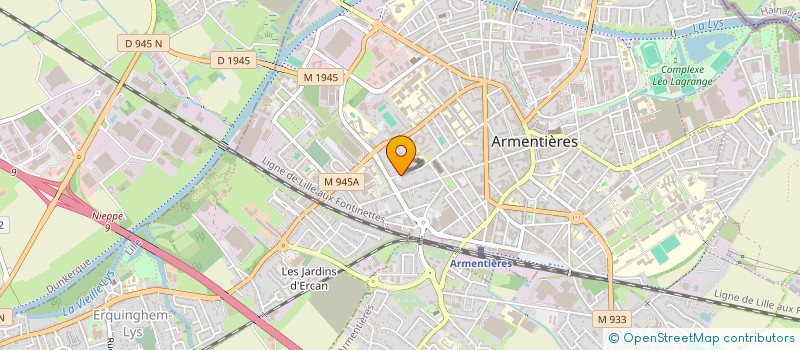 localisation de l'entreprise MONSIEUR MARC DURUT  ARMENTIERES