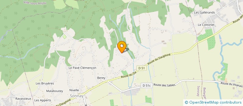 localisation de l'entreprise MONSIEUR MARC DUTRIAUX  SONNAY