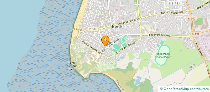 localisation de l'entreprise MONSIEUR MARC DUVAL  BERCK