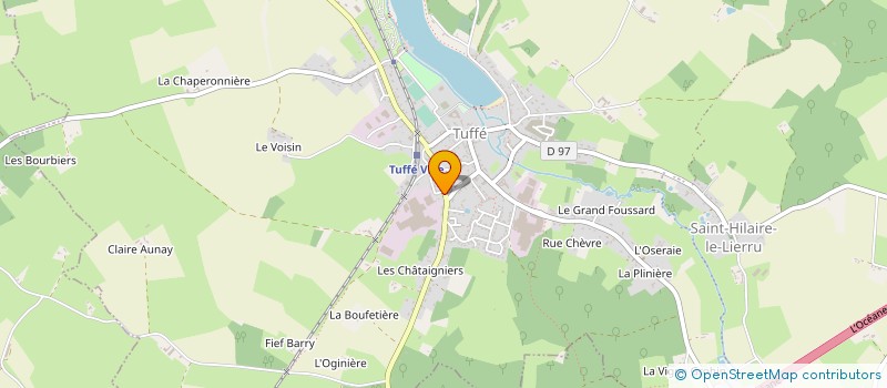 localisation de l'entreprise MONSIEUR MARC DUVAL à TUFFE-VAL-DE-LA-CHERONNE