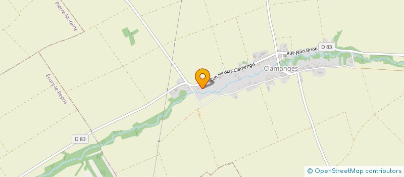 localisation de l'entreprise MONSIEUR MARC ECORCHARD  CLAMANGES