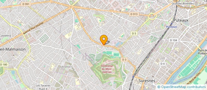 localisation de l'entreprise MONSIEUR MARC EL AHMDI  NANTERRE