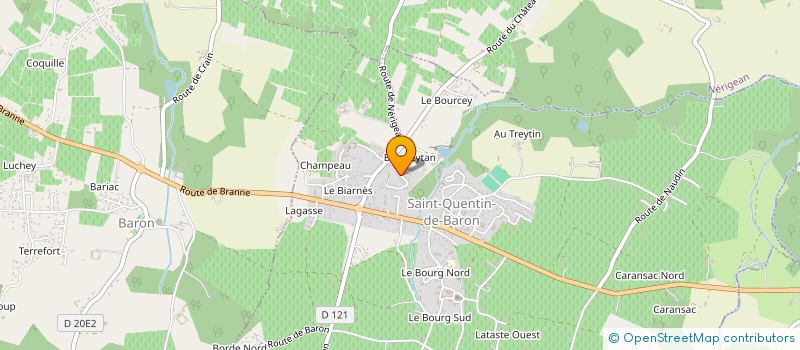 localisation de l'entreprise MONSIEUR MARC EL BAZ  SAINT-QUENTIN-DE-BARON