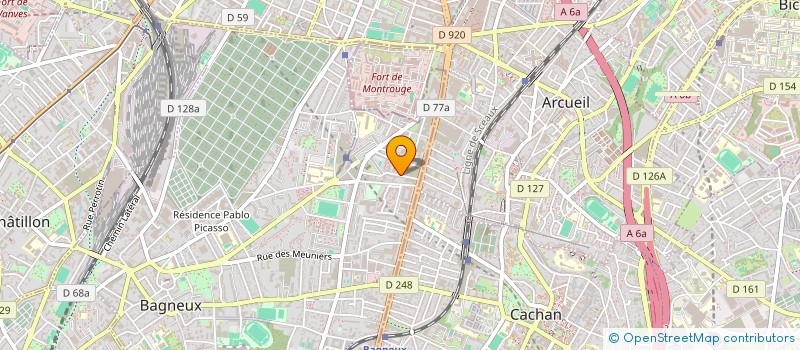 localisation de l'entreprise MONSIEUR MARC EL TAWIL à BAGNEUX