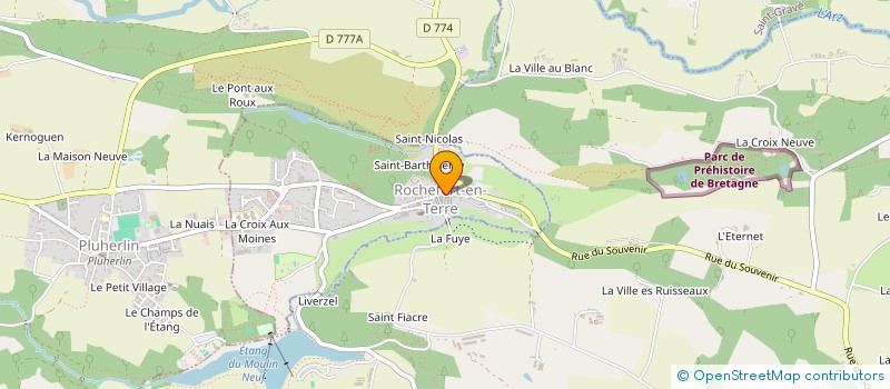 localisation de l'entreprise MONSIEUR MARC ELIES  ROCHEFORT-EN-TERRE