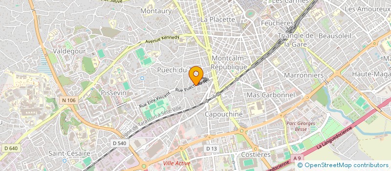 localisation de l'entreprise MONSIEUR MARC-EMMANUEL LEQUIN  NIMES