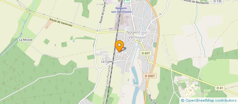 localisation de l'entreprise MONSIEUR MARC ENGEL à NOGENT-SUR-VERNISSON