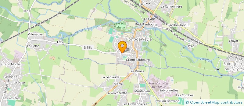 localisation de l'entreprise MONSIEUR MARC ERARD à PONT-DE-VEYLE
