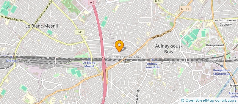 localisation de l'entreprise MONSIEUR MARC ERIAN à AULNAY-SOUS-BOIS