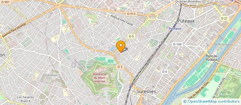 localisation de l'entreprise MONSIEUR MARC-ERIC BELLOT à SURESNES