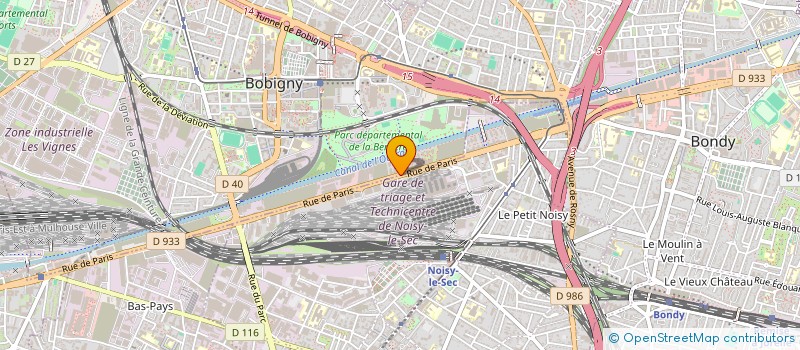 localisation de l'entreprise MONSIEUR MARC-ERIC KOFFI  BOBIGNY