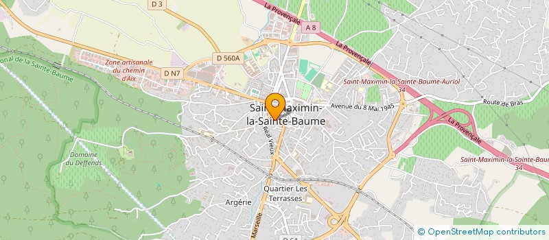 localisation de l'entreprise MONSIEUR MARC ESPALIEU à SAINT-MAXIMIN-LA-SAINTE-BAUME