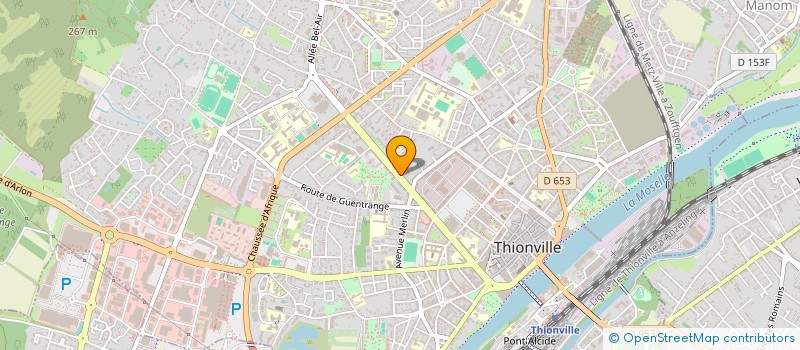 localisation de l'entreprise MONSIEUR MARC ESPANET  THIONVILLE