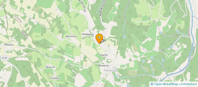 localisation de l'entreprise MONSIEUR MARC ESSLINGER  FLORESSAS