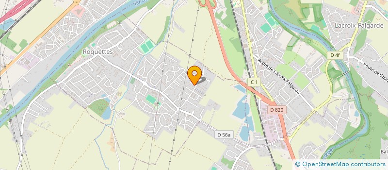 localisation de l'entreprise MONSIEUR MARC ESTEBAN  PINSAGUEL