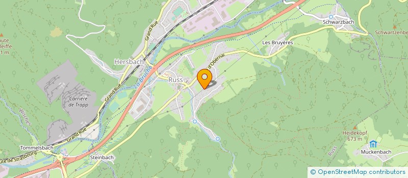 localisation de l'entreprise MONSIEUR MARC ESTERMANN  RUSS