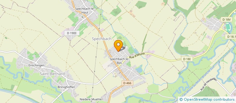 localisation de l'entreprise MONSIEUR MARC ESTEVES  SPECHBACH