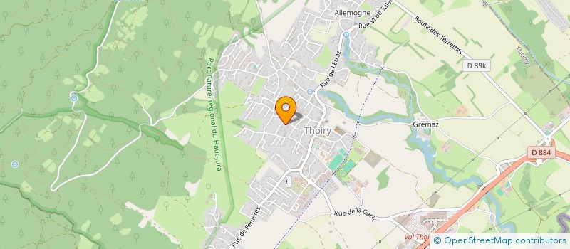 localisation de l'entreprise MONSIEUR MARC ESTEVES  THOIRY