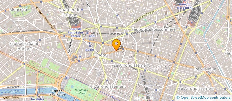 localisation de l'entreprise MONSIEUR MARC ETTIENNE  PARIS