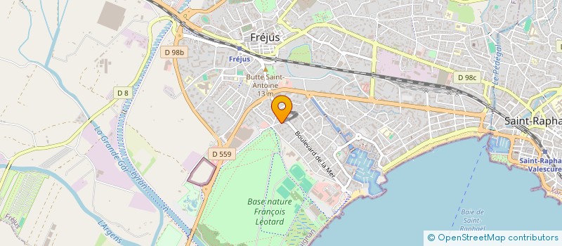 localisation de l'entreprise MONSIEUR MARC ETZI à FREJUS
