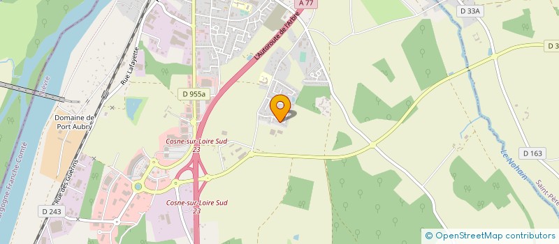 localisation de l'entreprise MONSIEUR MARC EUGENE GUENEAU à COSNE-COURS-SUR-LOIRE