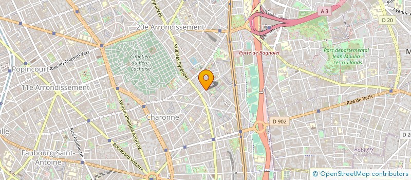 localisation de l'entreprise MONSIEUR MARC EUZENES  PARIS