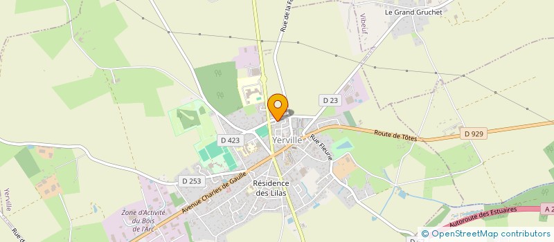 localisation de l'entreprise MONSIEUR MARC EVRARD  SAINT-OUEN-DU-BREUIL