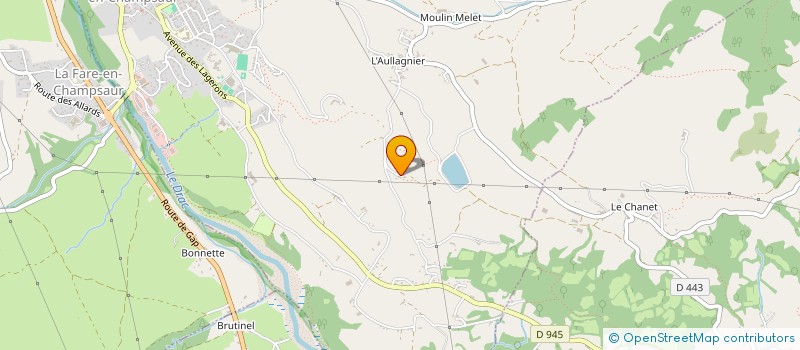 localisation de l'entreprise MONSIEUR MARC EYRAUD  GAP