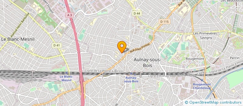 localisation de l'entreprise MONSIEUR MARC FABICKI à AULNAY-SOUS-BOIS