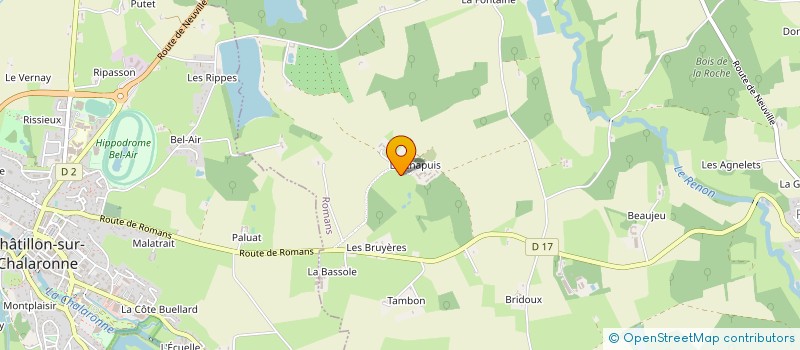 localisation de l'entreprise MONSIEUR MARC FACHAN  ROMANS