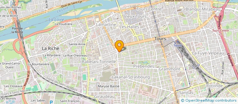 localisation de l'entreprise MONSIEUR MARC FACON  TOURS