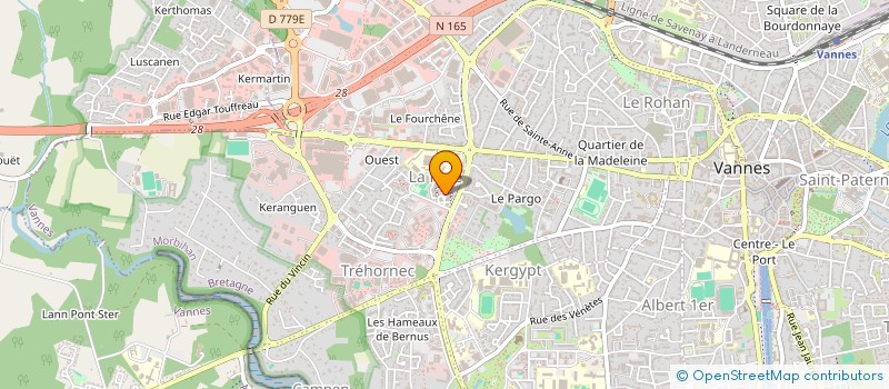 localisation de l'entreprise MONSIEUR MARC FADLI à VANNES